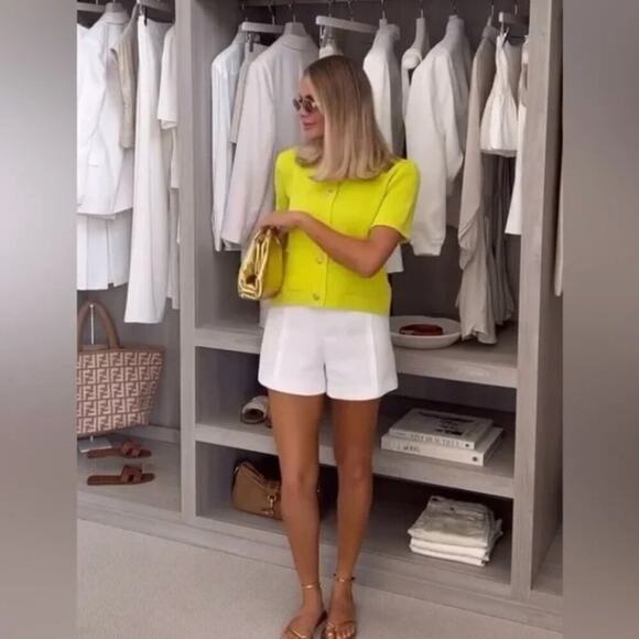 ZARA BLOGGERS’ FAVORITE BASIC SHORT SLEEVE KNIT CARDIGAN Sizes S ,LNEW WITH TAG! - Picture 10 of 15